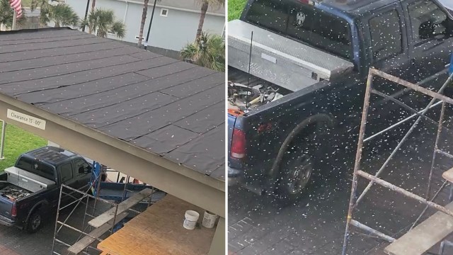 One Redditor shared a video in which they discuss how they had a bad view with Styrofoam snow at a hotel.