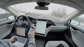 At Tesla's annual shareholders' meeting, CEO Elon Musk made a big promise about the brand's full self-driving features.