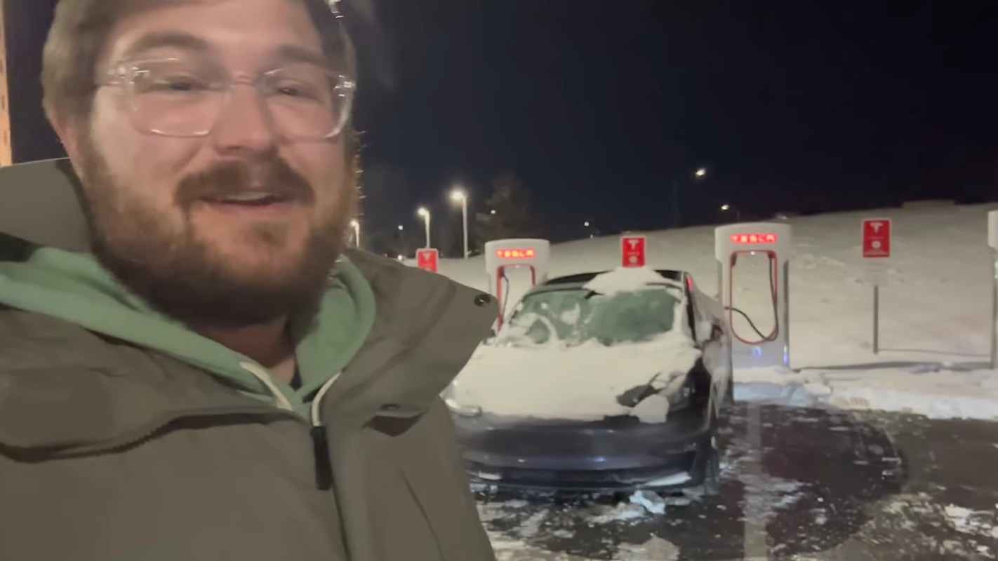 A Tesla owner pushed their car to the limit to see how it handled charging in extreme cold.