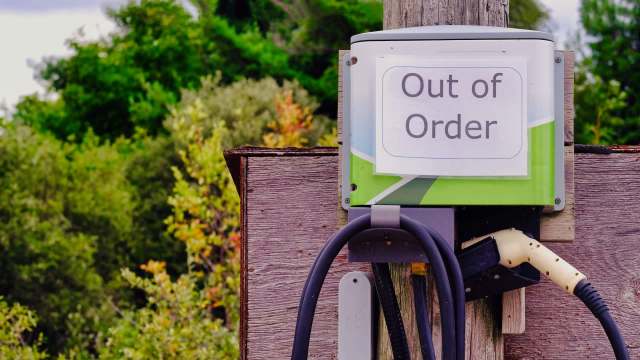 An EV driver hoping to charge their car at a newly upgraded station was met with an unsettling discovery when they found nearly all of the cables to the chargers had been cut.