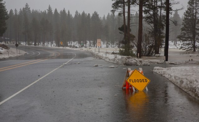 An atmospheric river-fueled storm is set to pound the Pacific Northwest on Wednesday, with nearly hurricane-force winds and gigantic waves.