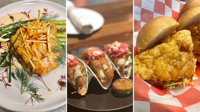 Diners gathered at a Maryland museum to feast on an unexpected delicacy: the invasive blue catfish.