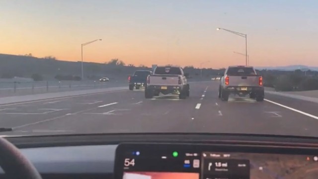 One Tesla driver recently encountered some obnoxious behavior from motorists on a highway, as they engaged in "rolling coal."
