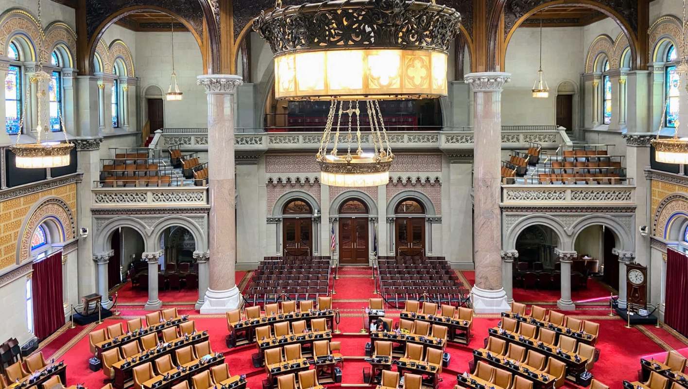 Legislation has been proposed in New York State to increase taxes on crypto mining.