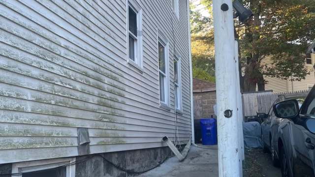 One Massachusetts resident is dealing with the fallout from their neighbor's poor DIY drainage fix.