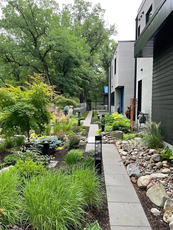 Plain and monotonous grass lawns are out, while diverse and pollinator-friendly gardens are in.