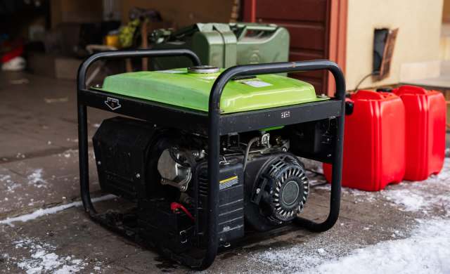 Running a generator inside a house is a significant safety risk.