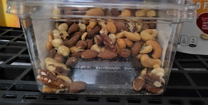 One Redditor was angry enough at a simple package of nuts to post about it online.