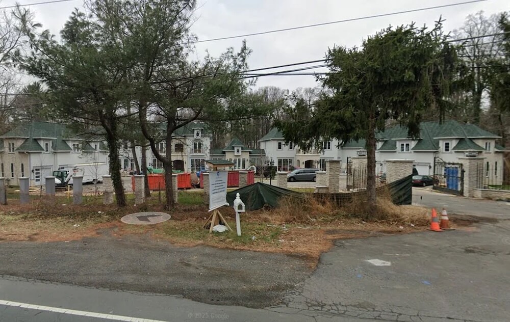 One person was so awestruck by a particularly monstrous McMansion that they couldn't help but snap a few photos of it.