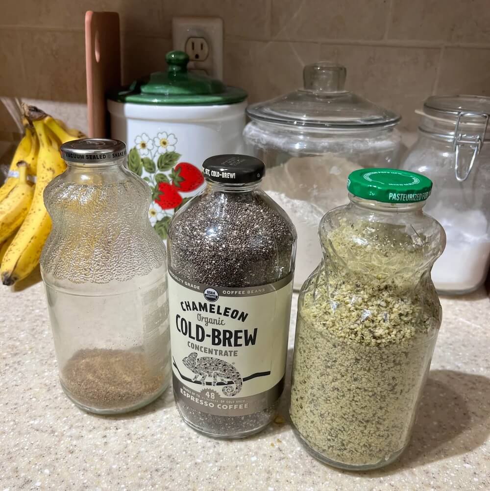 One Reddit user shared their simple (and brilliant) idea for reusing glass bottles: seed storage!