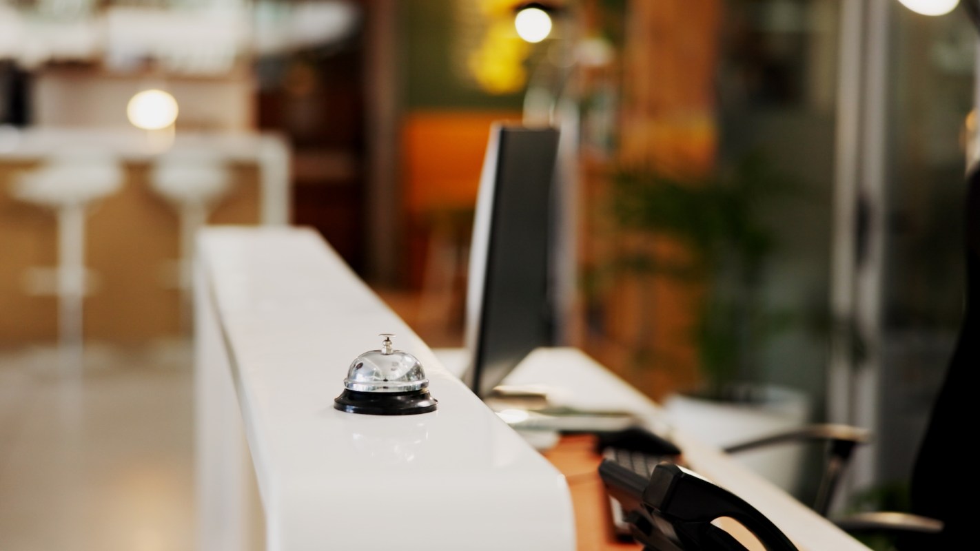 Guests at a Days Inn in Gatlinburg, Tennessee, were stunned when a black bear nonchalantly foraged for food in the lobby.