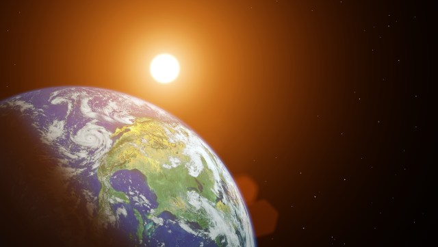 One TikToker shared a video in which he laid out the facts about the Sun's role as it pertains to increased global temperatures.