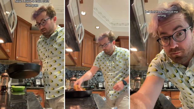 One TikToker revealed just how effective his induction stove is for searing a steak.