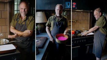 Chef Alton Brown used science to show the benefits of his induction cooktop, shutting down critics in the process.