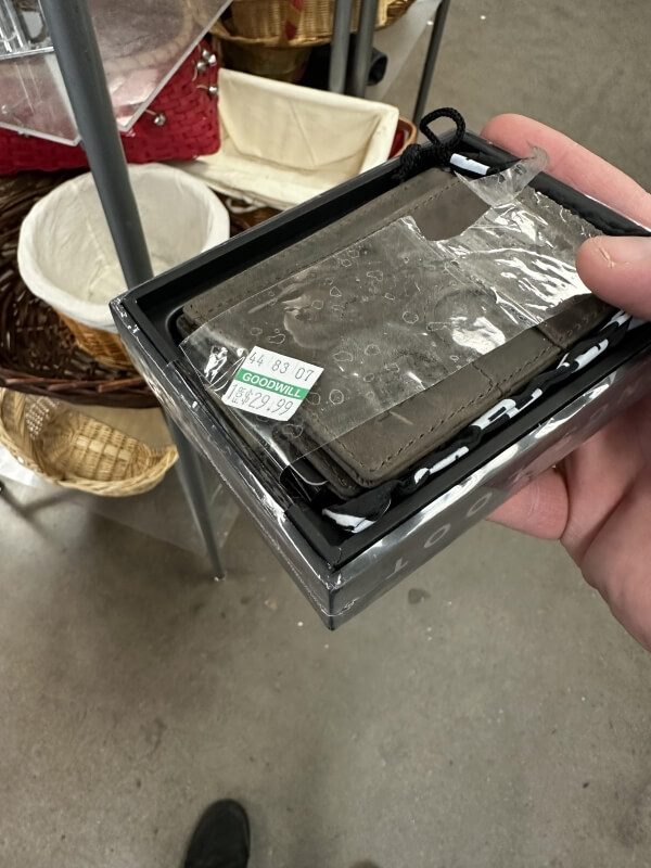 One Redditor shared their story of finding a Kings Loot wallet at a fraction of the retail price.