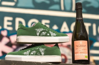A French Champagne maker, best known for its commitment to sustainability, has entered the world of fashion.