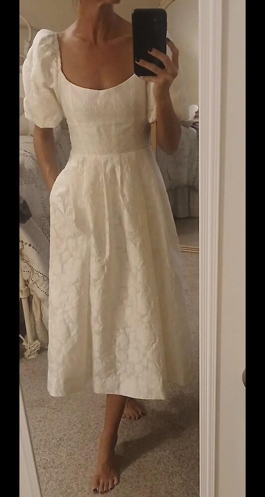 One Reddit user struck gold when they found a Maison Amory dress at a thrift store for only $12.