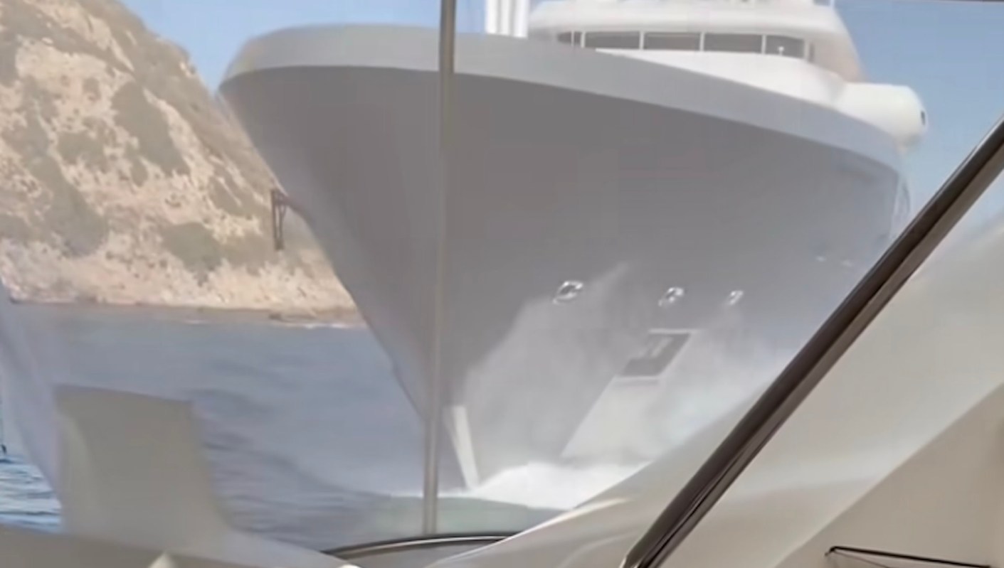 One person quipped about the mega yacht collision, "I don't see a problem here. Just buy another one."