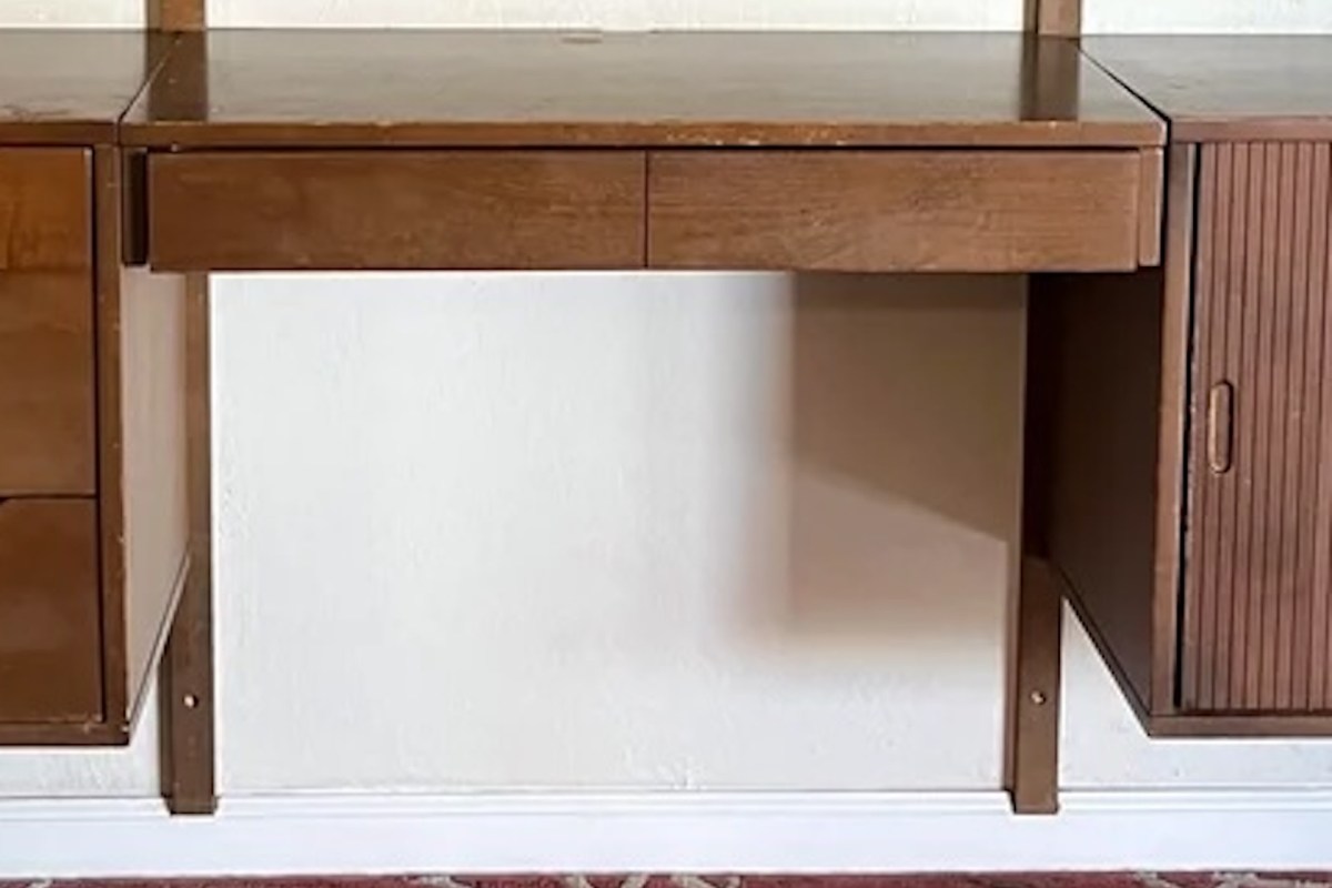 One lucky Redditor scored a free 1956 mid-century wall unit — and other vintage lovers are seriously jealous.