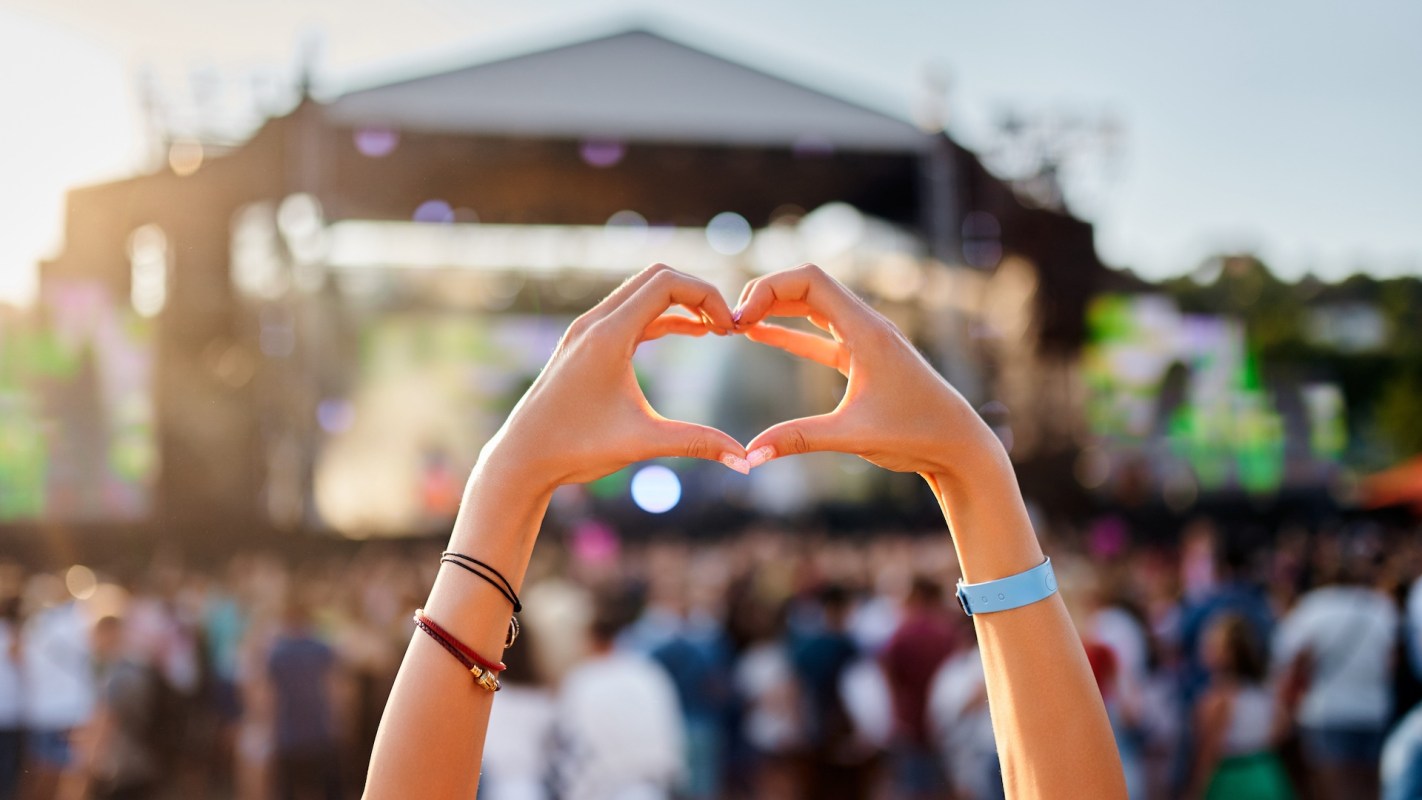 The New Energy music festival used solar energy to power the entire event.