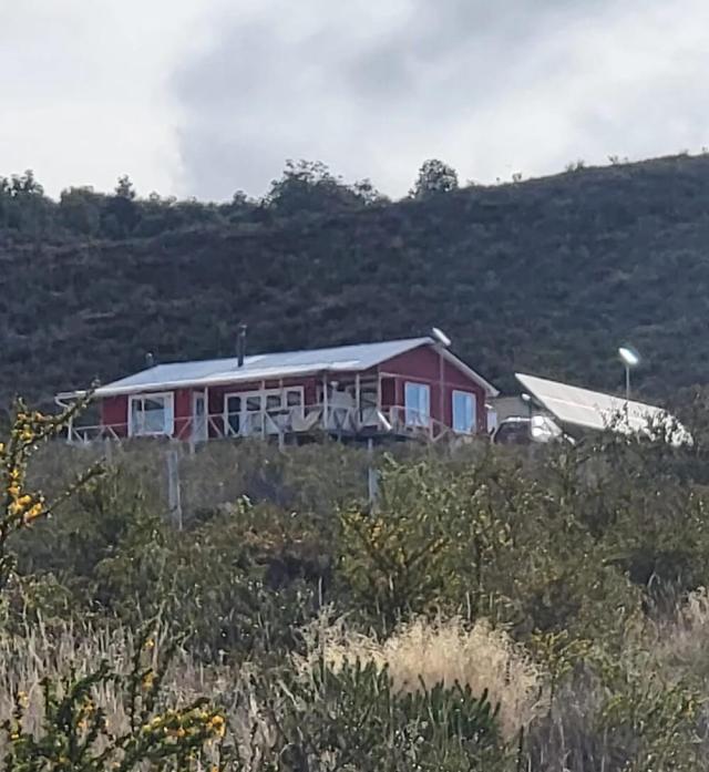 One Reddit user shared photos of their remote off-grid home located at the very tip of South America.