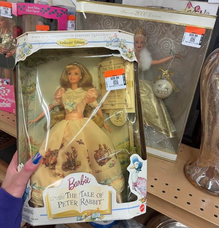 One Redditor shared a story about how their local thrift store was ridiculously overpricing Barbies.