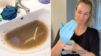 TikToker Janice took her followers along for the ride when doing some important but oft-neglected plumbing maintenance.