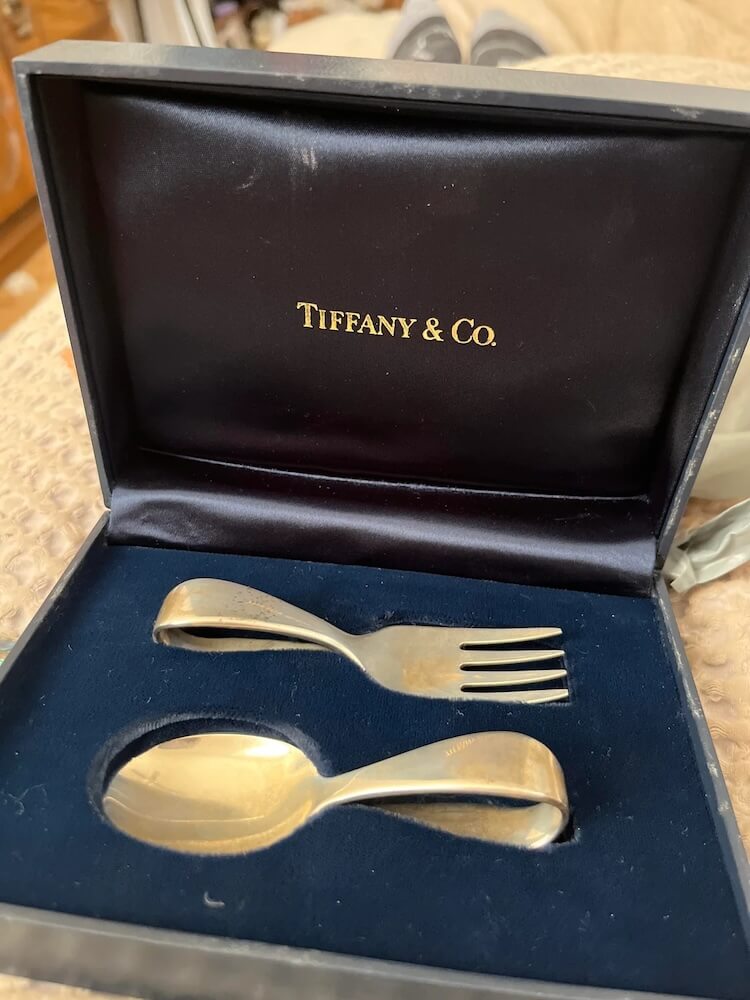 One Reddit user shared a picture of literal silverware for babies, bought for $3 and resold for $250.