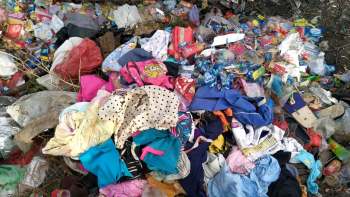Hundreds of young people gathered across Nigeria to highlight the country's growing textile waste crisis.