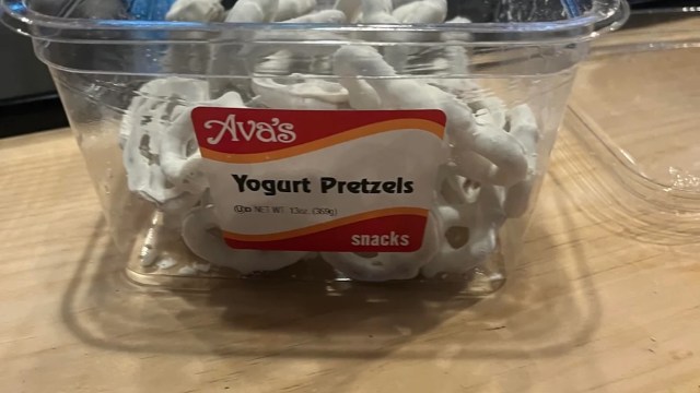 A consumer sparked outrage after sharing a photo of food packaging that created the illusion of having more Ava's Snacks' Yogurt Pretzels than there actually were.