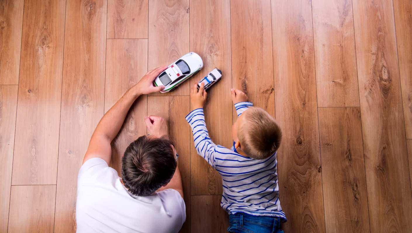 One clever dad's showcasing how to make a DIY toy that'll keep your toddler entertained — without spending a penny.