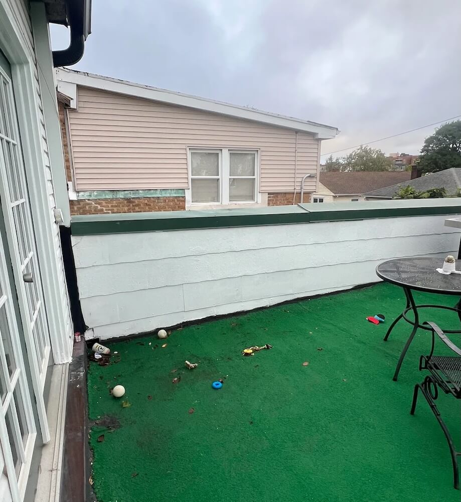 One renter's attempt to make their deck cozier sparked an outpouring of concern online — and a surprising lesson in how not to use artificial turf.