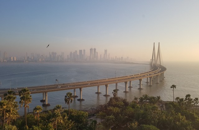 An Indian bird enthusiast captured footage of a rare bird species, the white-cheeked ashy drongo, in Mumbai.