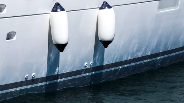 Reddit users were shocked by audacious images of a luxury yacht connected to three additional boats and a helipad.