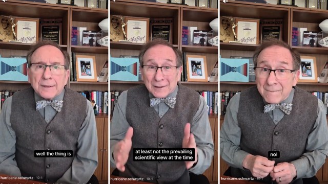 A meteorologist with over 50 years' experience explained climate research from the 1970s to shut down popular misinformation.