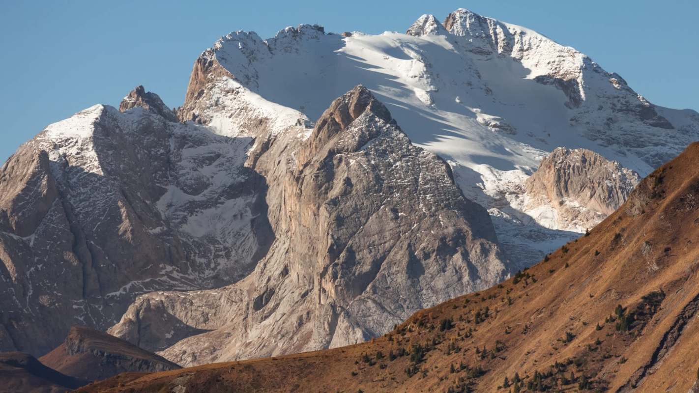 The mountains in the Italian Alps are seeing less snow, shrinking glaciers, and more avalanche accidents.