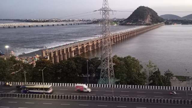 Reservoirs across the Indian state of Andhra Pradesh neared capacity at the end of October thanks to heavy rains upriver.