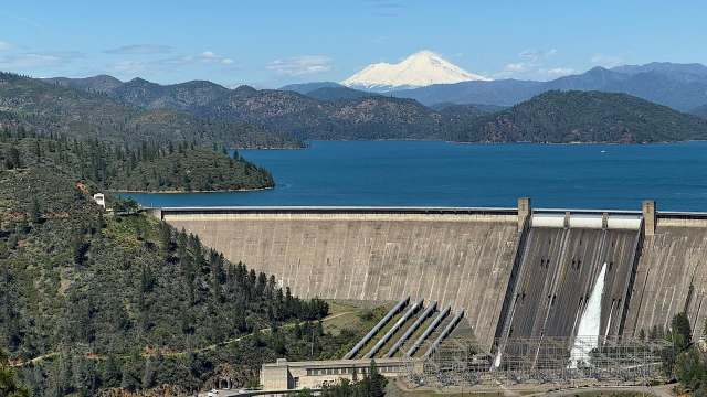 Water levels in California's reservoirs are at a historical high after years of drought.