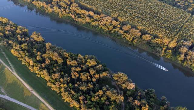 Human development in the Paraná Delta, Argentina, has dramatically altered the free flow of the Paraná River.