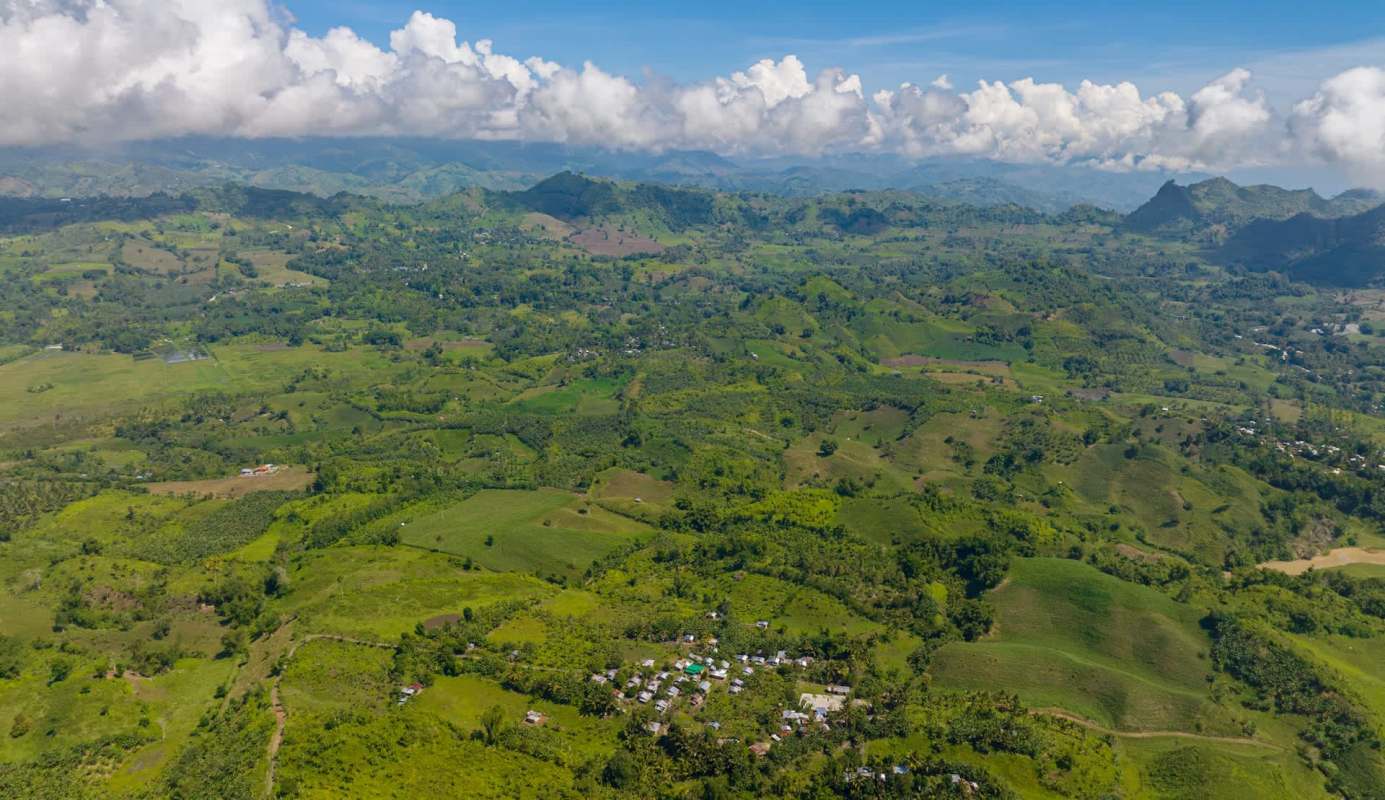 A Philippine eagle, one of the largest raptors in the world, was spotted in the skies over Mt. Sinaka in Cotabato on the island of Mindanao.