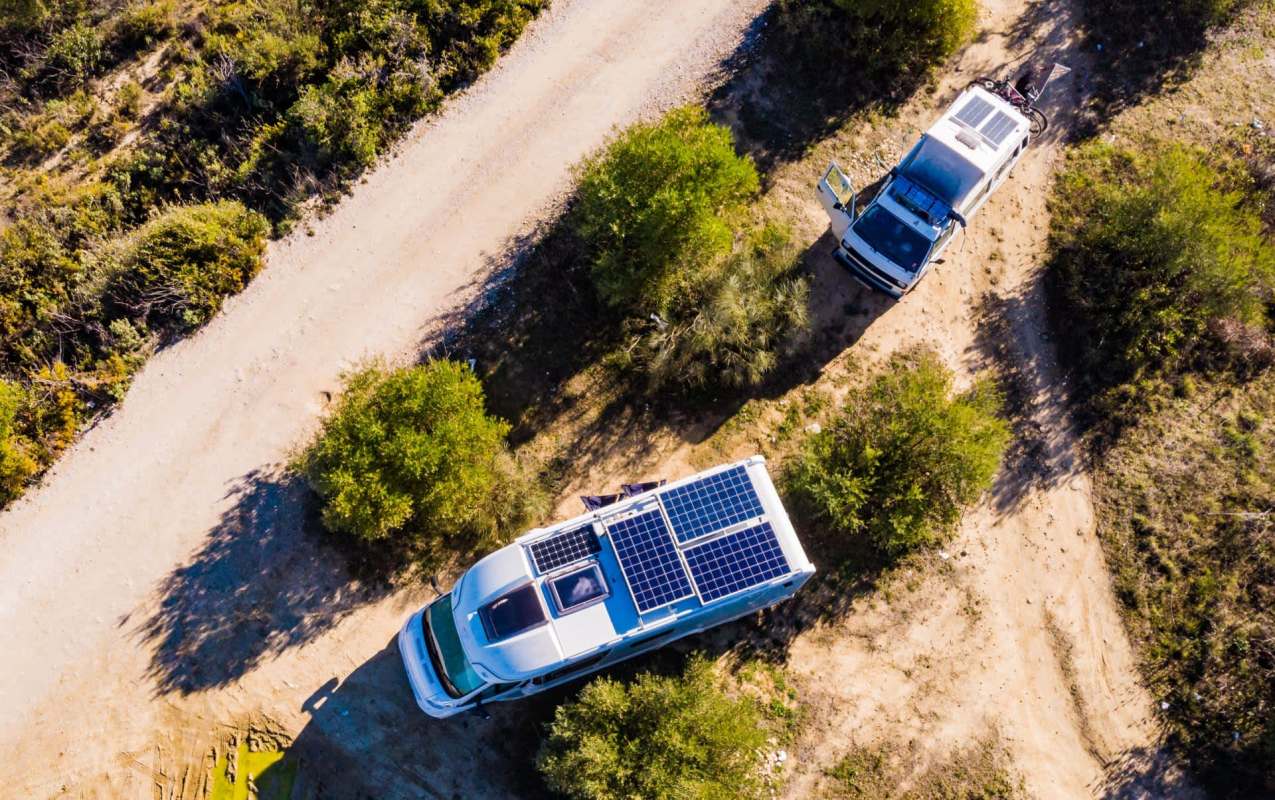 An RV driver was devastated to wake up and find Mother Nature had damaged their solar panels.