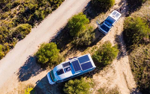 An RV driver was devastated to wake up and find Mother Nature had damaged their solar panels.
