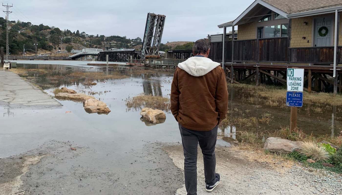 An analysis outlined the threat of rising sea levels to the San Rafael neighborhood in California's Bay Area.