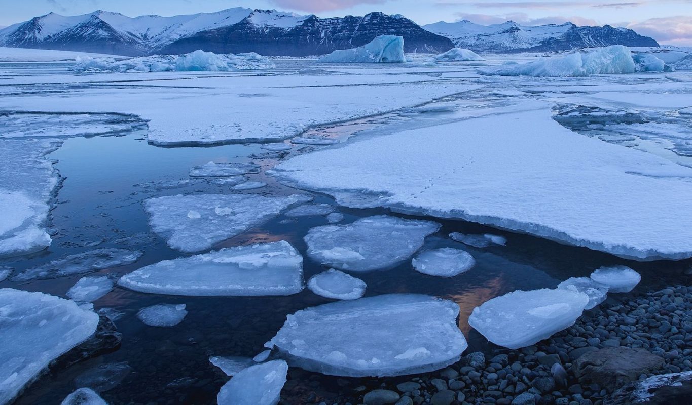 The West Antarctic Ice Sheet is being damaged by "storms" that occur in the waters beneath the mile-thick ice.