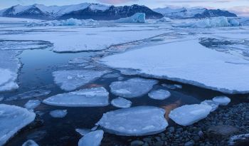The West Antarctic Ice Sheet is being damaged by "storms" that occur in the waters beneath the mile-thick ice.