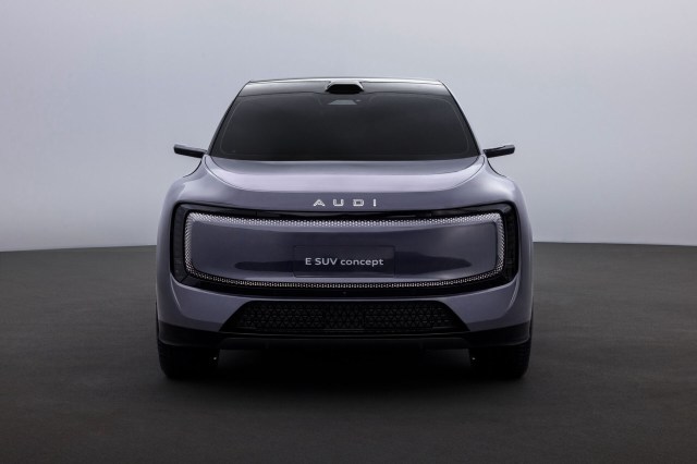 One of the latest EVs from AUDI, a sub-brand of Audi, was unveiled at the Guangzhou Auto Show and will only be available in China.