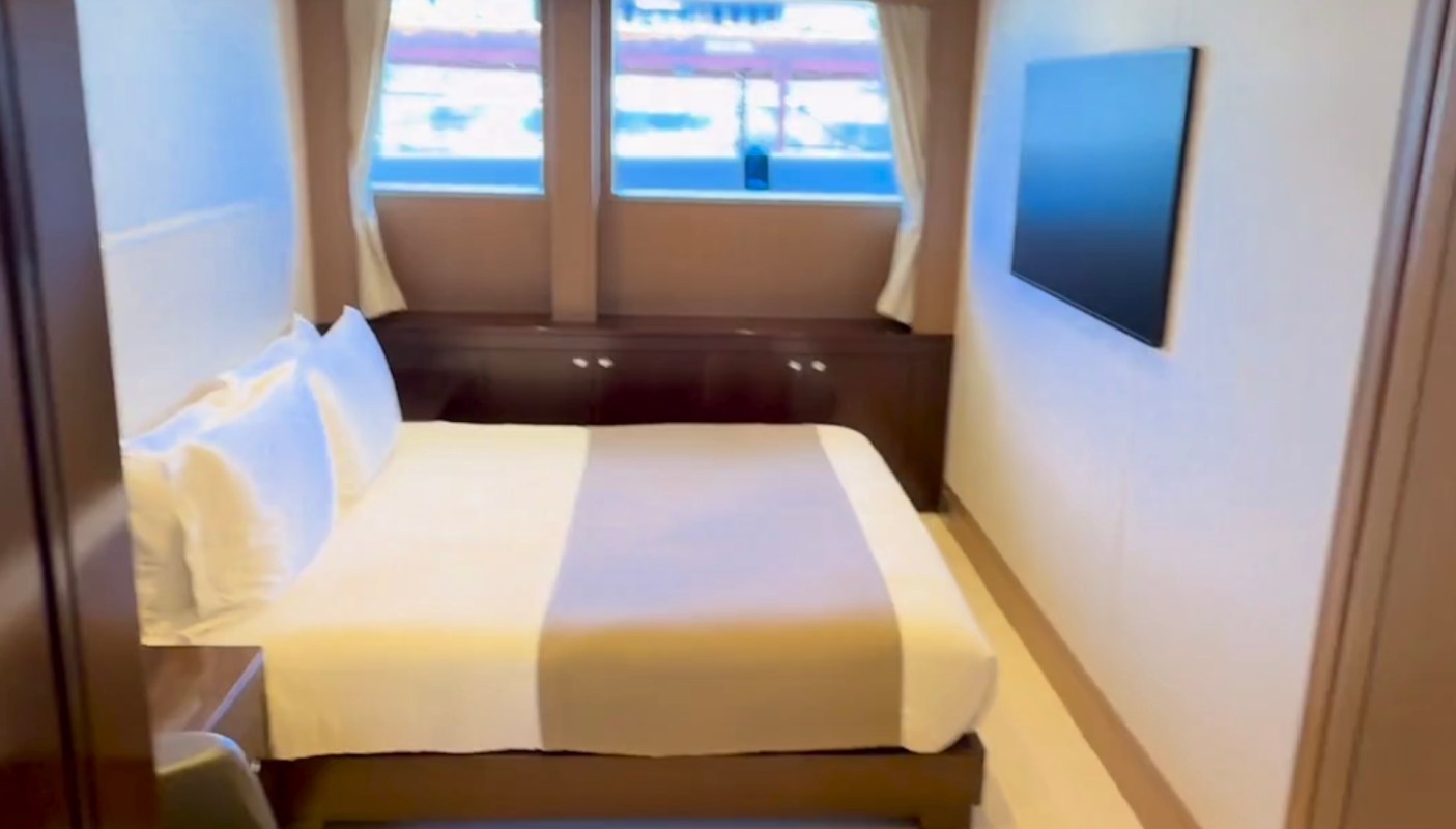 The viral video showed a hidden door on a mega yacht — and highlighted the stark contrast between luxury and environmental impact.