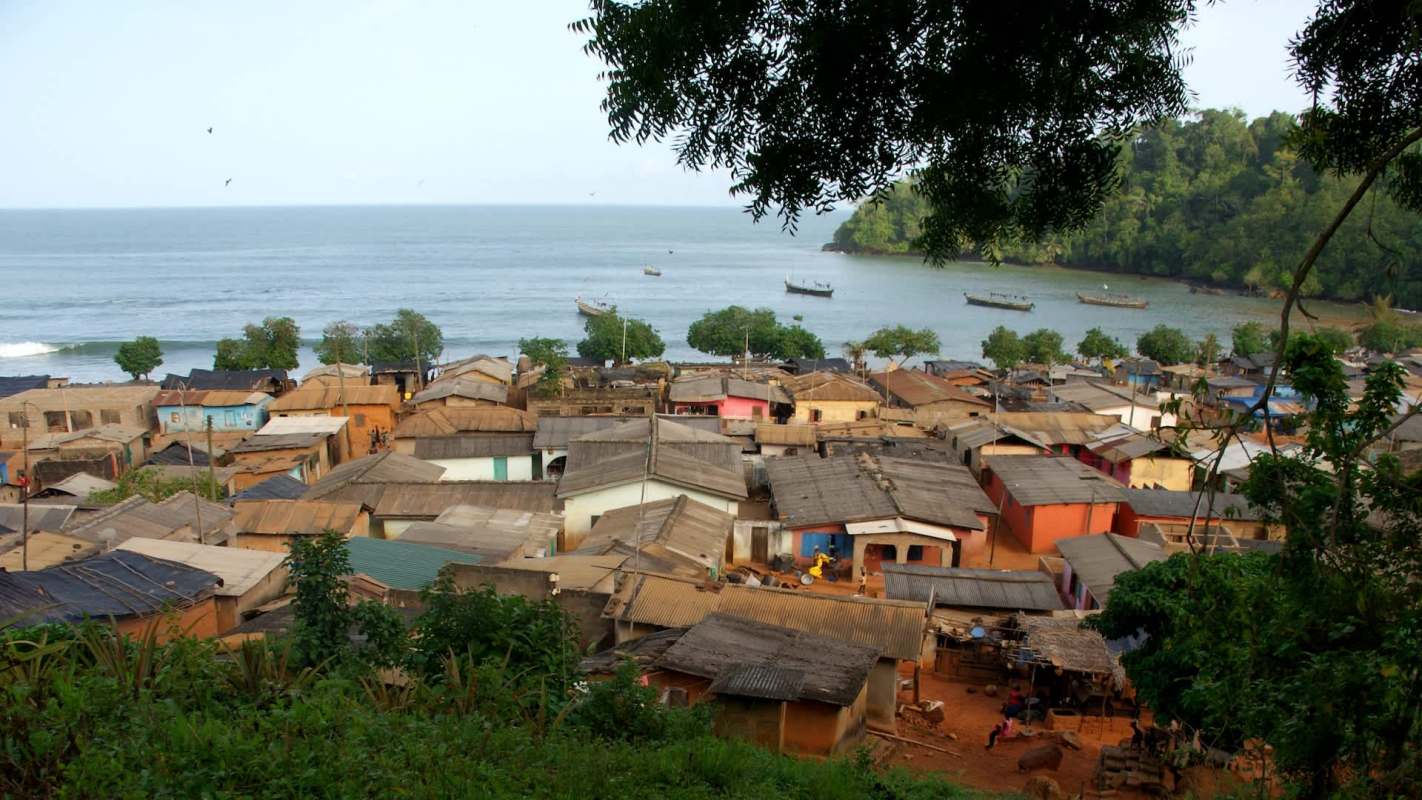 In Awudum, a coastal suburb of Tema, residents say rising seas and intensifying storms are leaving communities with nowhere to go due to coastal erosion.
