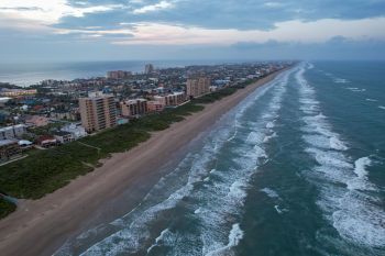 Researchers have found that many parts of the North Sea's coast are less able to naturally rise with the sea than previously thought.
