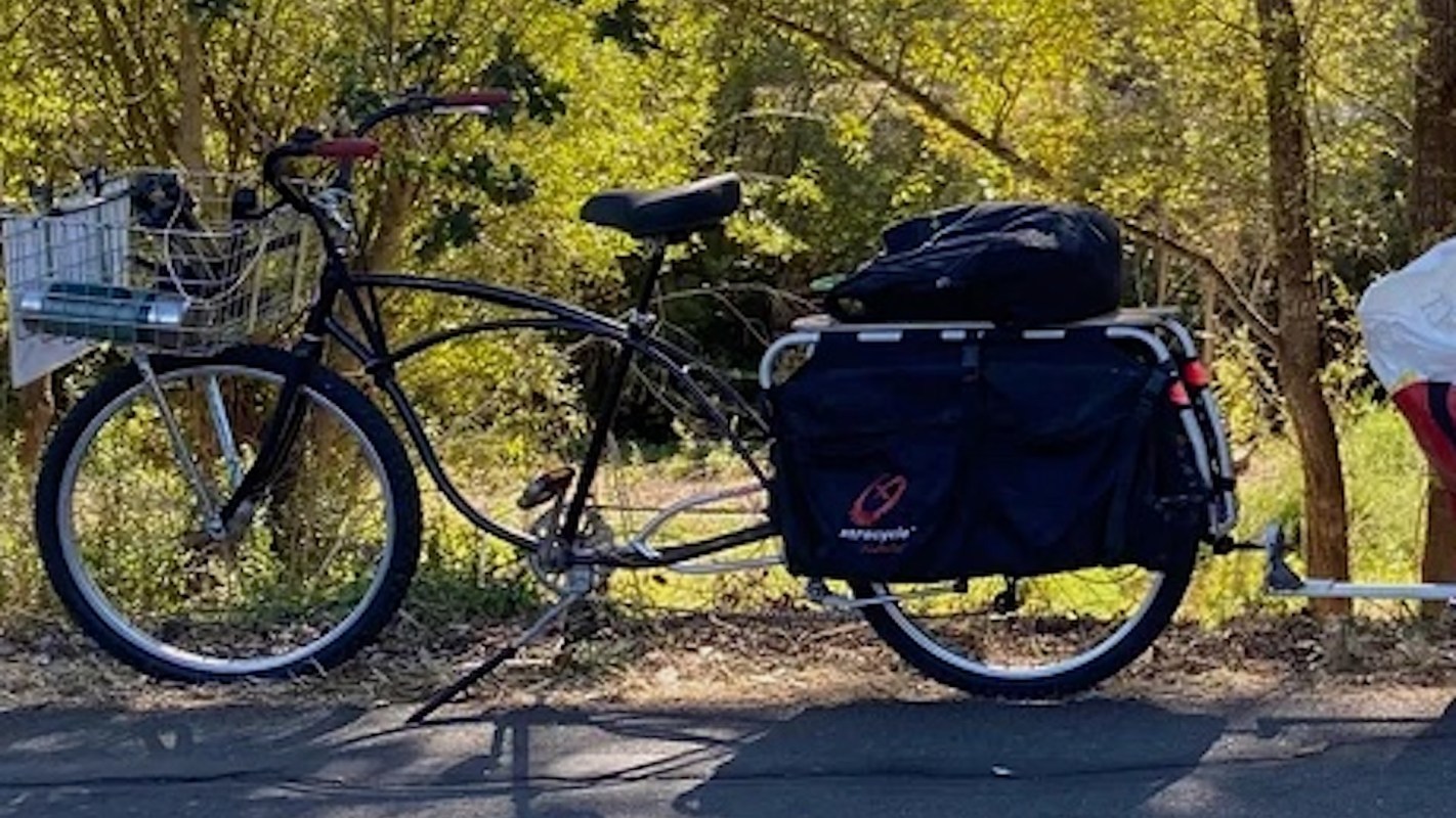 One Redditor went above and beyond, clearing a shocking amount of litter from his local creek on a single bike trip.